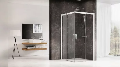 Ravak Matrix MSRV4-90x90 zuhanykabin fehér+transparent