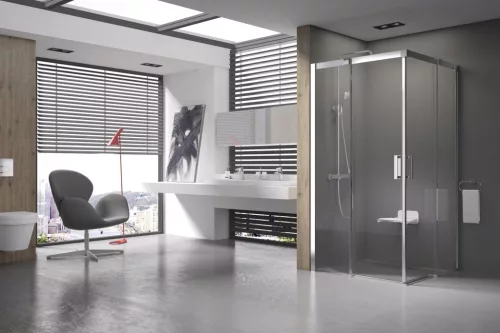 Ravak Matrix MSRV4-90x90 zuhanykabin krómhatású+transparent