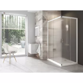 Ravak Blix BLRV2K-100 zuhanykabin fehér+grape (1 oldal)