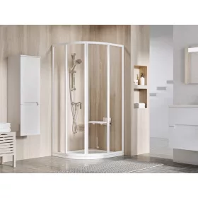   Ravak Supernova SKCP4 80x80 195 zuhanykabin fehér+transparent