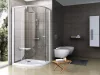 Ravak Pivot PSKK3 80x80 zuhanykabin fehér+transparent