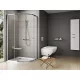 Ravak Pivot PSKK3 80x80 zuhanykabin krómhatású+transparent