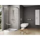 Ravak Pivot PSKK3 80x80 zuhanykabin krómhatású+transparent