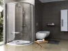 Ravak Pivot PSKK3 80x80 zuhanykabin szatén+transparent
