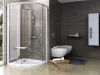 Ravak Pivot PSKK3 90x90 zuhanykabin fehér/króm+transparent