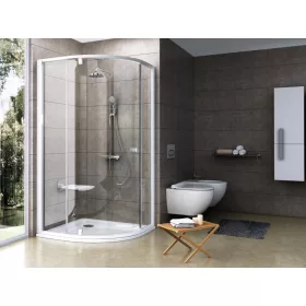 Ravak Pivot PSKK3 90x90 zuhanykabin fehér+transparent