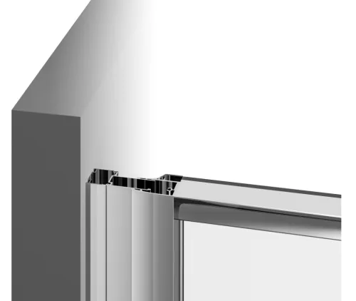 Ravak Pivot PSKK3 90x90 zuhanykabin krómhatású+transparent