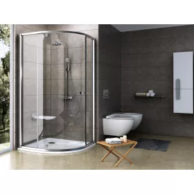 Ravak Pivot PSKK3 90x90 zuhanykabin szatén+transparent