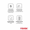 Ravak Pivot PSKK3 100x100 zuhanykabin krómhatású+transparent *
