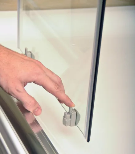 Ravak Blix BLCP4 80x80 zuhanykabin fehér+transparent