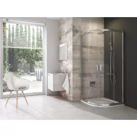 Ravak Blix BLCP4 80x80 zuhanykabin szatén+transparent