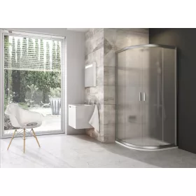 Ravak Blix BLCP4 80x80 zuhanykabin szatén+grape