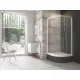 Ravak Blix BLCP4 90x90 SABINA zuhanykabin fehér+transparent