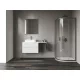 Blix II NBLCP4 90x90 zuhanykabin metallic graphite+transparent