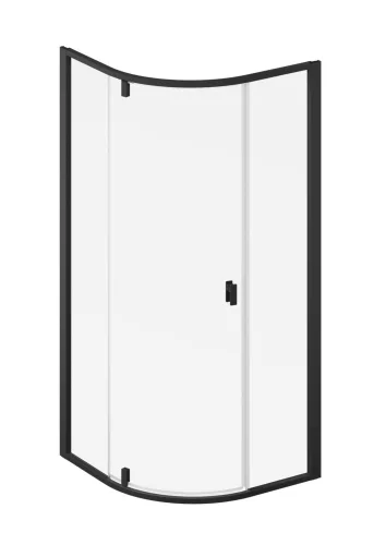 Ravak Nexty NSKK3-90 zuhanykabin fekete+transparent