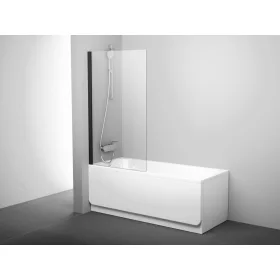 Ravak PVS1-80 kádparaván fekete+transparent