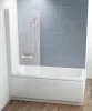 Ravak CVS1-80 bal kádparaván fehér + transparent