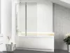 Ravak CVS2-100 bal kádparaván krómhatású+transparent
