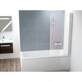 Ravak CVS1-80 jobb kádparaván krómhatású + transparent