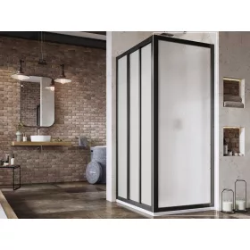 Ravak Supernova APSS-90 fix oldalfal 198 fekete+pearl