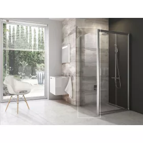 Ravak Blix BLPS-100 fix oldalfal szatén+transparent