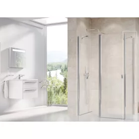 Ravak Chrome CPS-100 fix oldalfal krómhatású+transparent