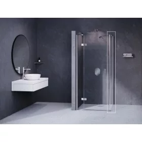 Ravak SmartLine SMPS 90 bal fix oldalfal króm+transparent