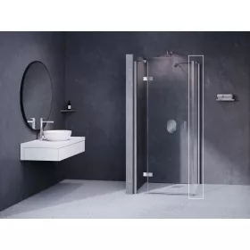 Ravak SmartLine SMPS 100 fix oldalfal bal króm+transparent