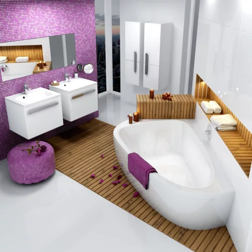 Ravak LoveStory II 196x139 bal akrilkád