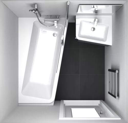 Ravak 10° akrilkád 170x100 jobbos fehér