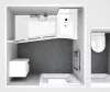 Ravak BeHappy II kád 170x75 jobbos fehér
