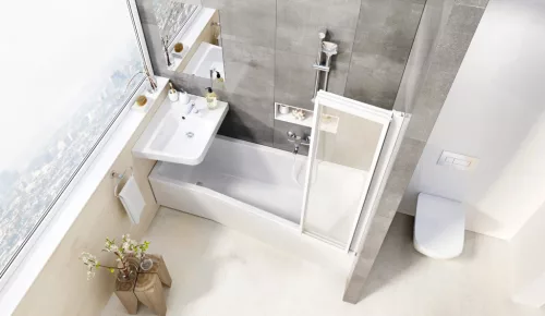 Ravak BeHappy II kád 160x75 balos, fehér