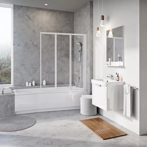 Ravak BeHappy II kád 160x75 balos, fehér