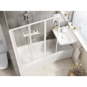 Ravak BeHappy II kád 150x75 jobbos fehér