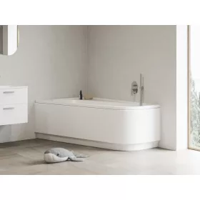 Ravak Chrome akrilkád 160x105 balos, fehér