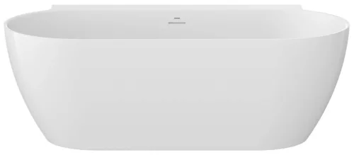 Ravak Freedom Wall II Tec 170x87, akrilkád, fehér, fehér/fekete/króm lefolyó