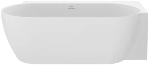 Ravak Freedom Corner II Tec 175x86 jobb, akrilkád, fehér, fehér/fekete/króm lefolyó