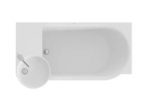 Ravak ARC 150x75 bal, akrilkád