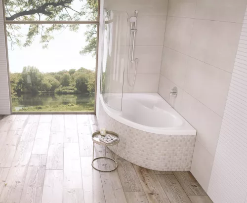 Ravak Rosa II 150x105 akrilkád bal (hófehér)