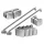Ravak BSDPS-jobb B SET 120 króm