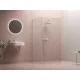 Ravak Walk-In Corner Szett 120x80, zuhanykabin matt fehér+transparent