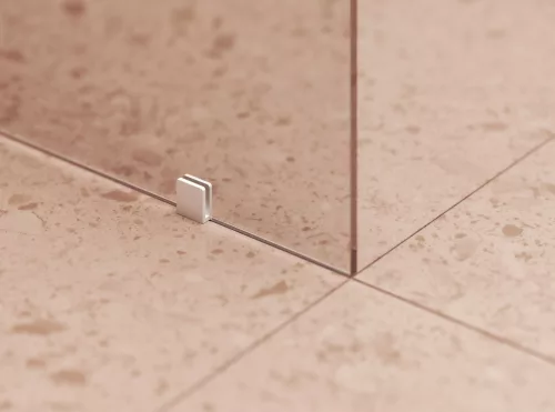 Ravak Walk-In Corner Szett 120x80, zuhanykabin matt fehér+transparent
