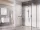 Ravak Walk-In Corner Szett 120x90, zuhanykabin fekete+transparent