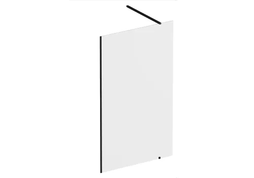 Ravak Walk-In Wall Szett 70, zuhanykabin fekete+transparent