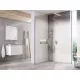 Ravak Walk-In Wall Szett 70, zuhanykabin krómhatású+transparent