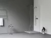 Ravak Walk-In Wall Szett 80, zuhanykabin krómhatású+transparent