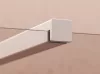 Ravak Walk-In Wall Szett 80, zuhanykabin matt fehér+transparent