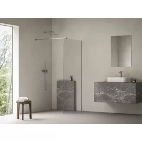   Ravak Walk-In Air Wall 90 zuhanykabin krómhatású+transparent