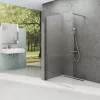 Ravak Walk-In Wall Szett 110, zuhanykabin krómhatású+transparent