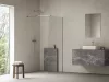 Ravak Walk-In Air Wall 120 zuhanykabin krómhatású+transparent